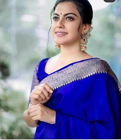 Royal Purple Banarasi Silk Saree with Golden Zari