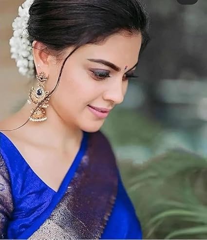Royal Purple Banarasi Silk Saree with Golden Zari